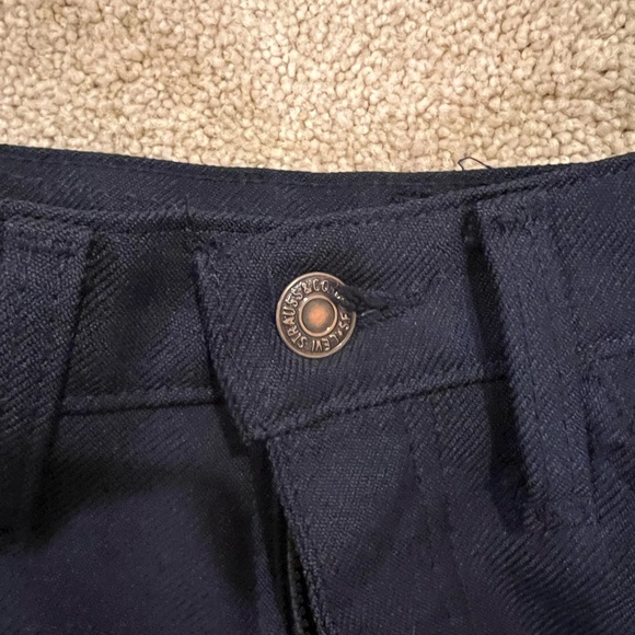 Levi’s navy blue work pants - Picture 3 of 4